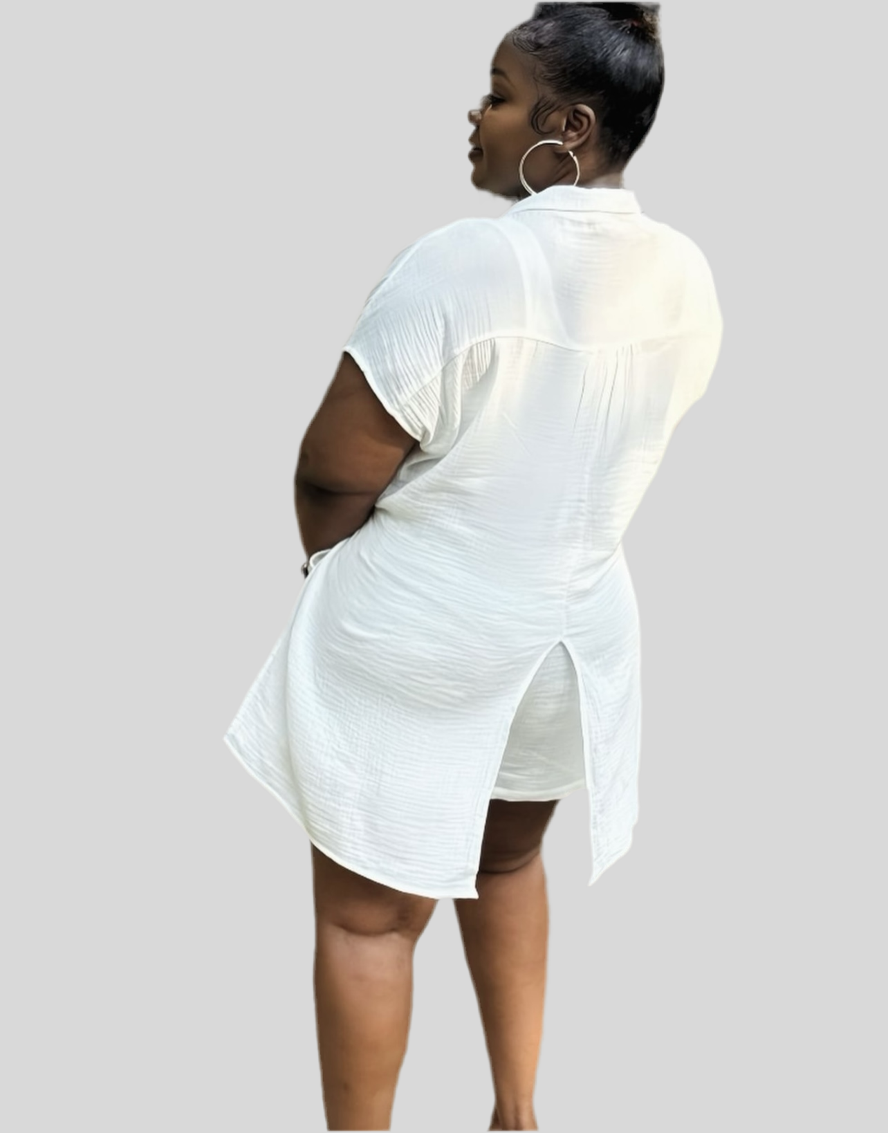 White Set Available In Plus Size