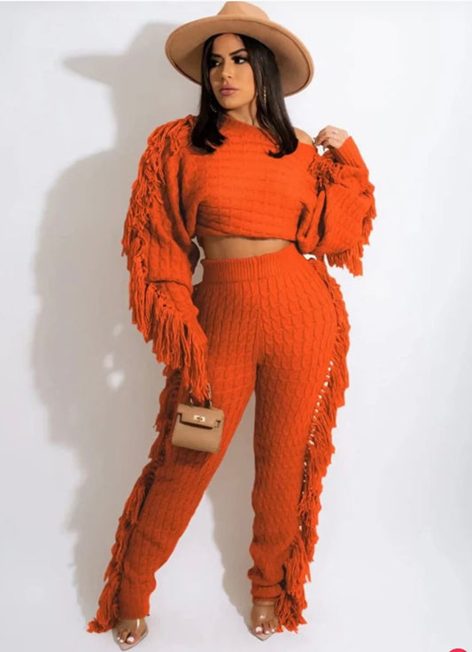 Diva Sweatsuit Orange